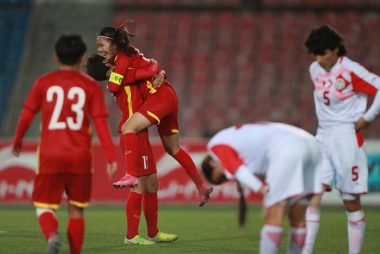 Đè bẹp Tajikistan, tuyển nữ Việt Nam vào VCK Asian Cup 2022