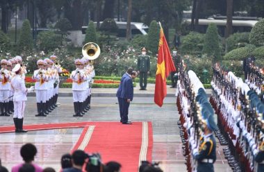 Chủ tịch nước chủ trì lễ đón Tổng thống Cộng hòa Sierra Leone