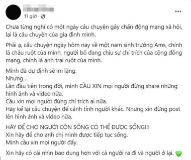 Công an truy tìm người phát tán clip nam sinh rơi từ tầng 28 chung cư