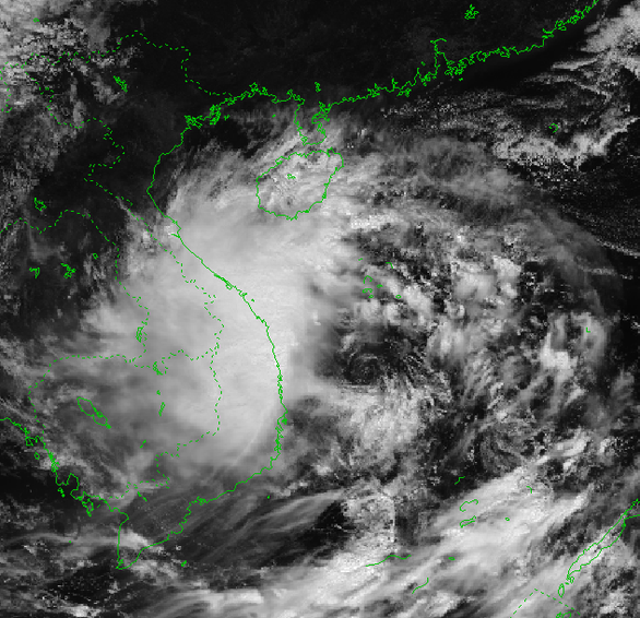 Áp thấp nhiệt đới mạnh lên thành bão Sơn Ca (bão số 5) - Ảnh 1.