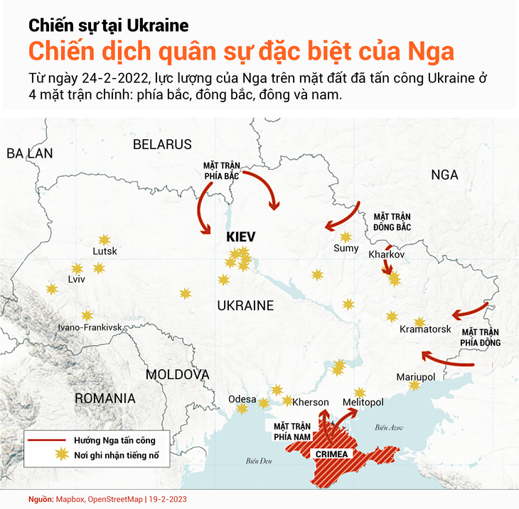 Một năm chiến sự Ukraine, chưa thấy lối thoát - Ảnh 2.