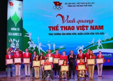 Vinh danh 23 VĐV, huấn luyện viên tại “Vinh quang Thể thao Việt Nam”