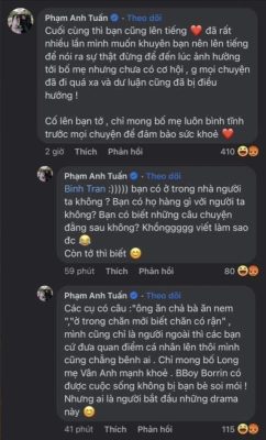Diễn viên Anh Tuấn: "Tôi bị Diệp Lâm Anh nhắn tin đe dọa sau bình luận bênh vực Nghiêm Đức" - Ảnh 2. Diễn viên Anh Tuấn: "Tôi bị Diệp Lâm Anh nhắn tin đe dọa sau bình luận bênh vực Nghiêm Đức" - Ảnh 2.