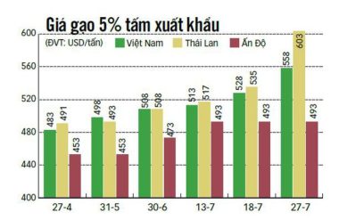 Nguồn: Hiệp hội lương thực VN - Đồ họa: N.KH.