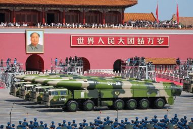 Tên lửa siêu thanh tầm xa chống hạm DF-26 của Trung Quốc - Ảnh: ASIA TIMES